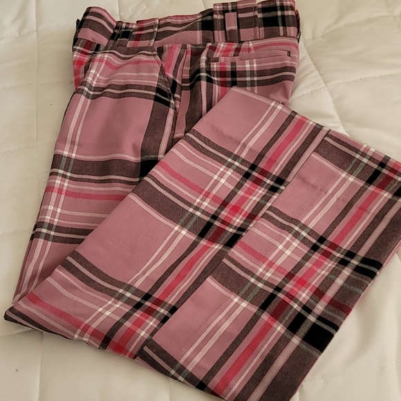 New York and Co Plaid Palazzo Pants